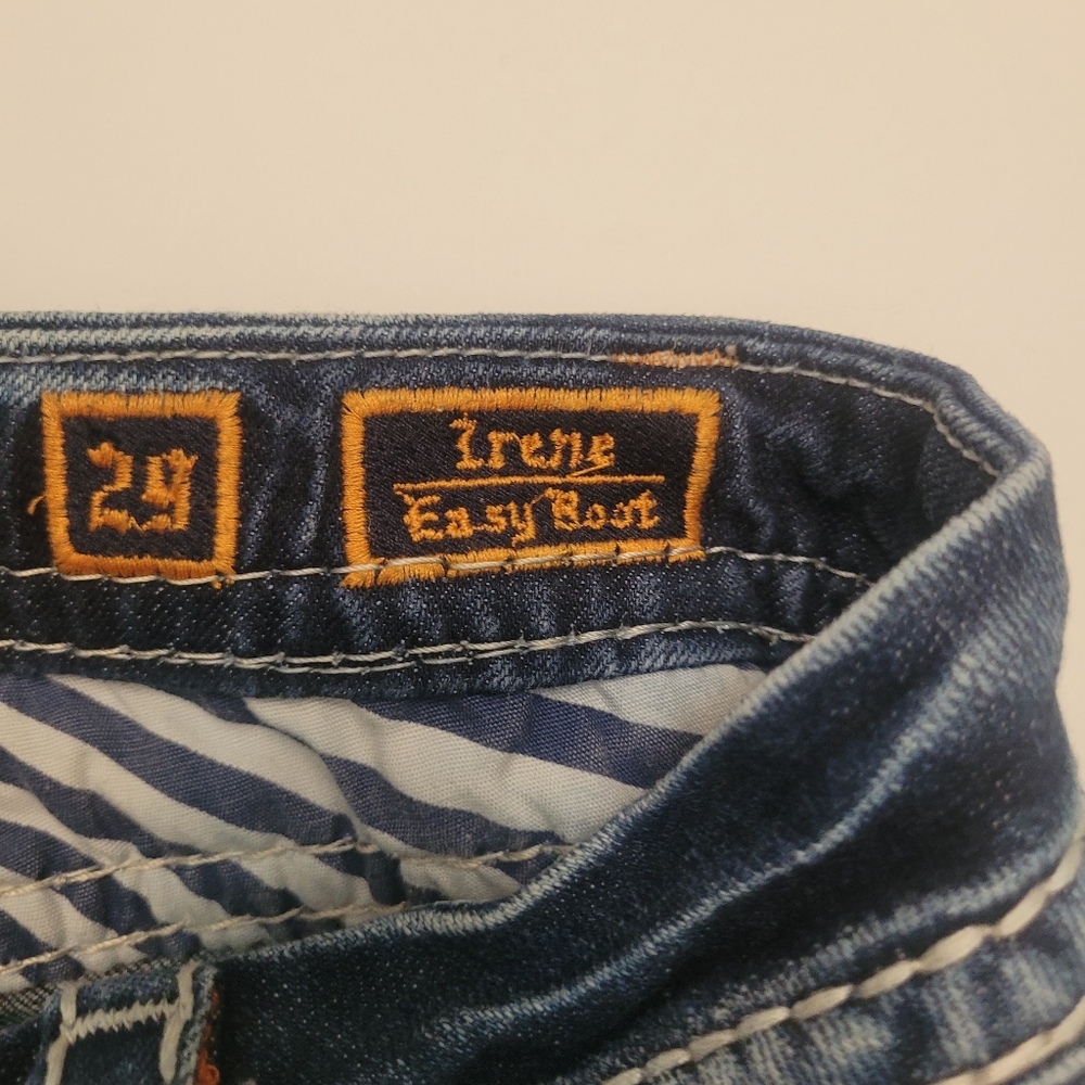Rock Revival Durk Wash Easy Boot Irene Jeans Size 29 - Picture 11 of 15